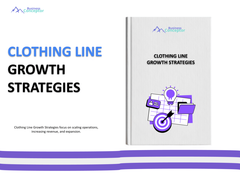 Cover GROWTH STRATEGIES AND SCALINGS for Clothing Line