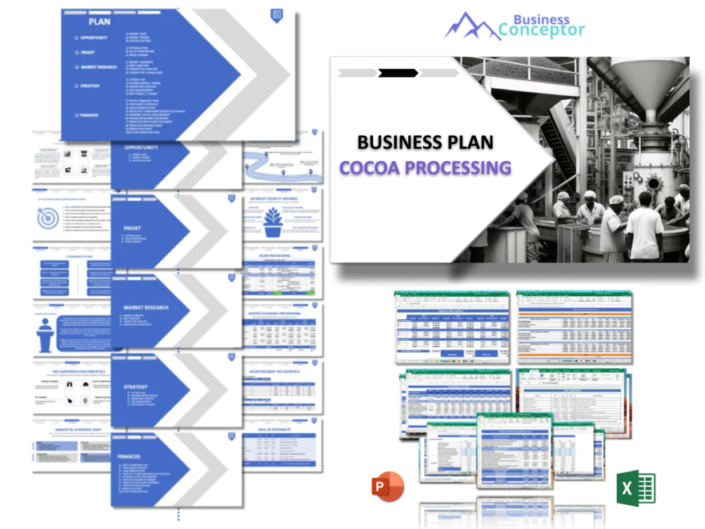 Cover Business plan for Cocoa Processing