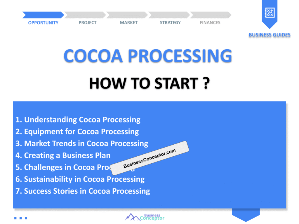 Cover COMPLETE GUIDE for Cocoa Processing