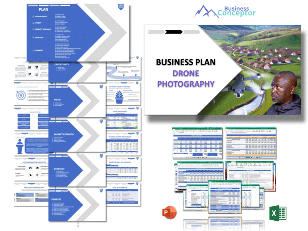 Cover Business plan for Drone Photography