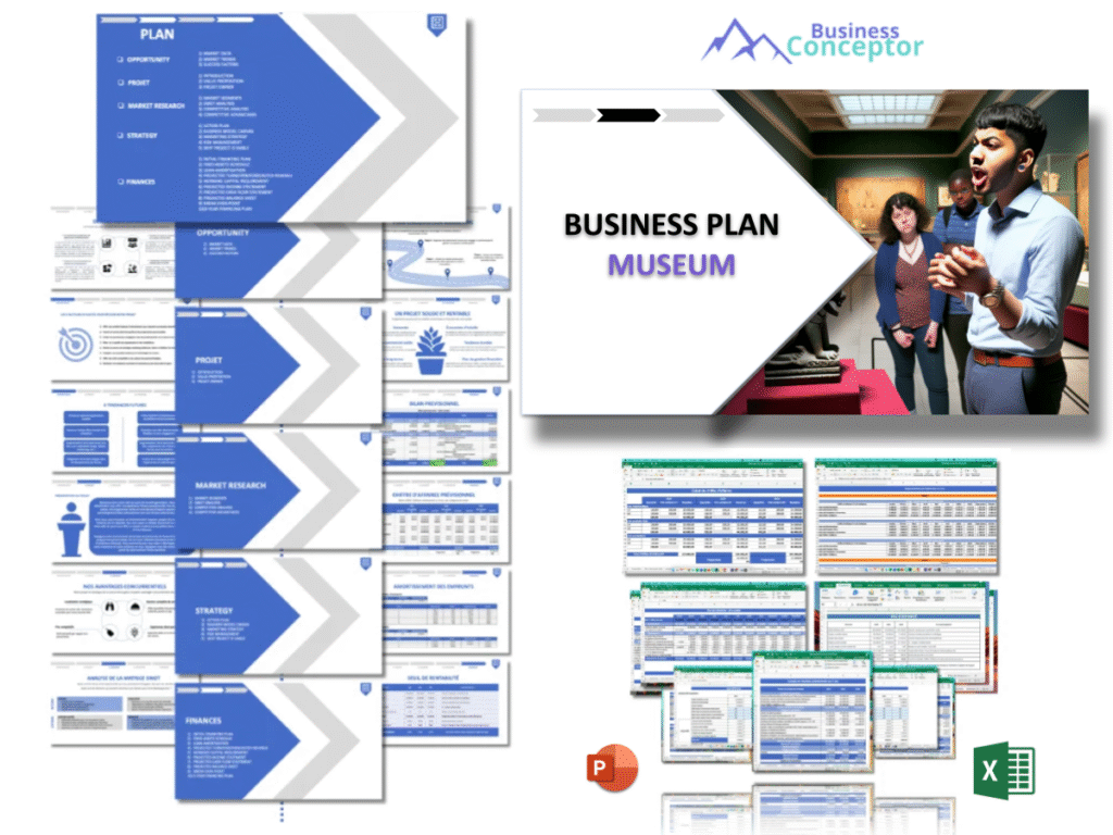 Cover Business plan for Museum