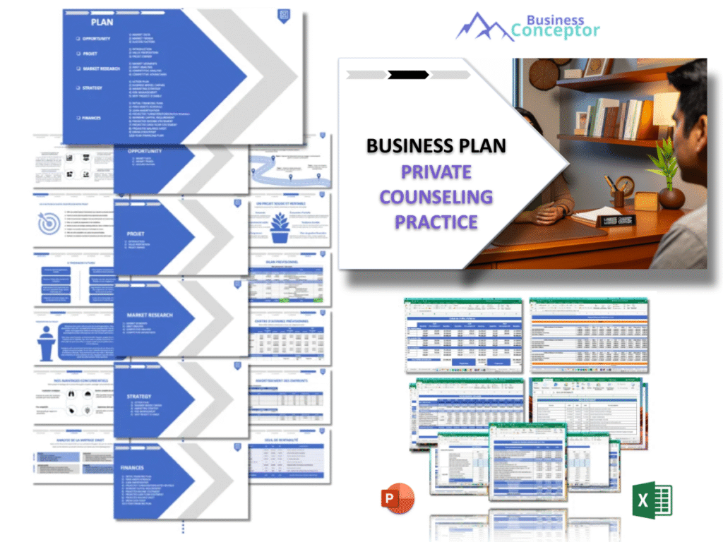 Cover Business plan for Private Counseling Practice