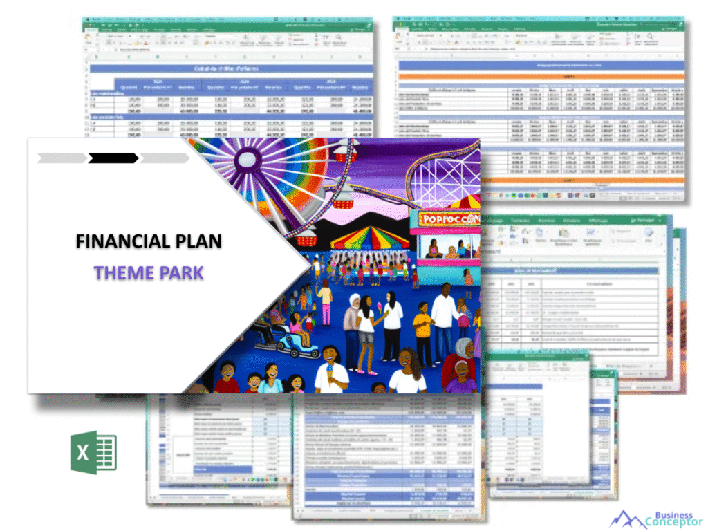 Cover Financial plan for Theme Park