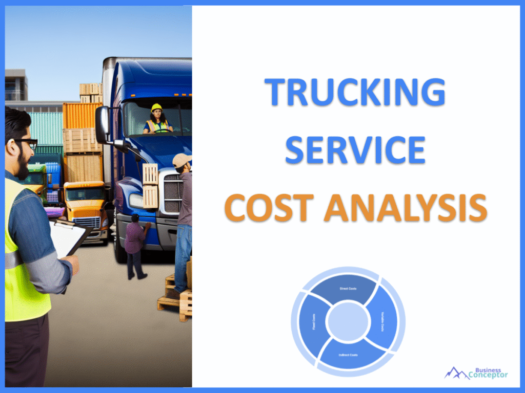 Cover COST ANALYSIS for Trucking Service
