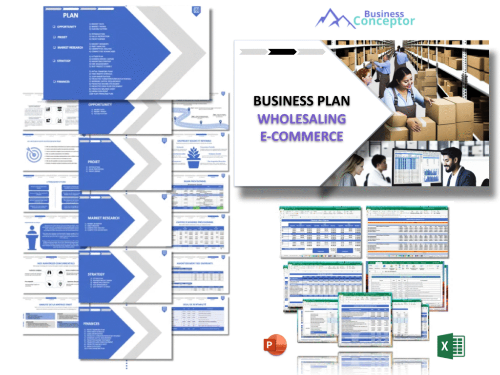 Cover Business plan for Wholesaling E-Commerce