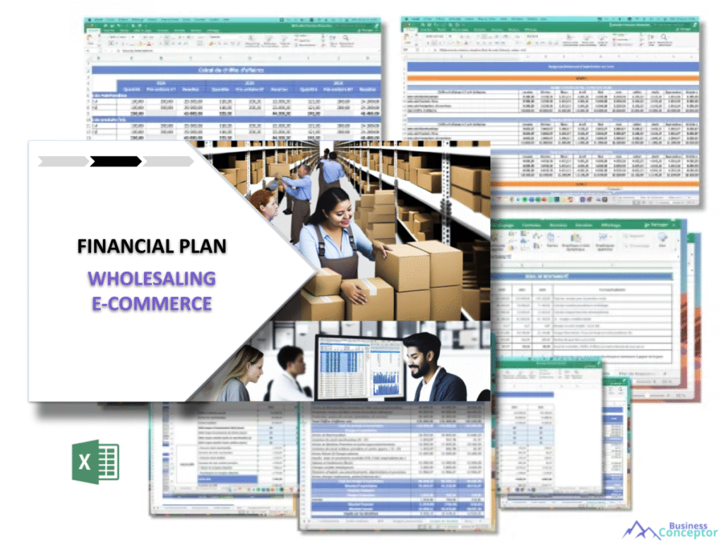 Cover Financial plan for Wholesaling E-Commerce
