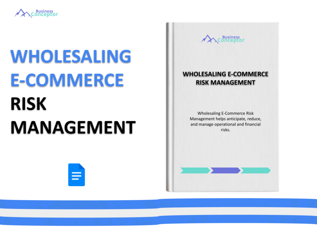 Cover RISK MANAGEMENT for Wholesaling E-Commerce