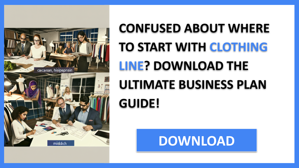 Clothing Line Financial Plan FOR CLOTHING LINE-4