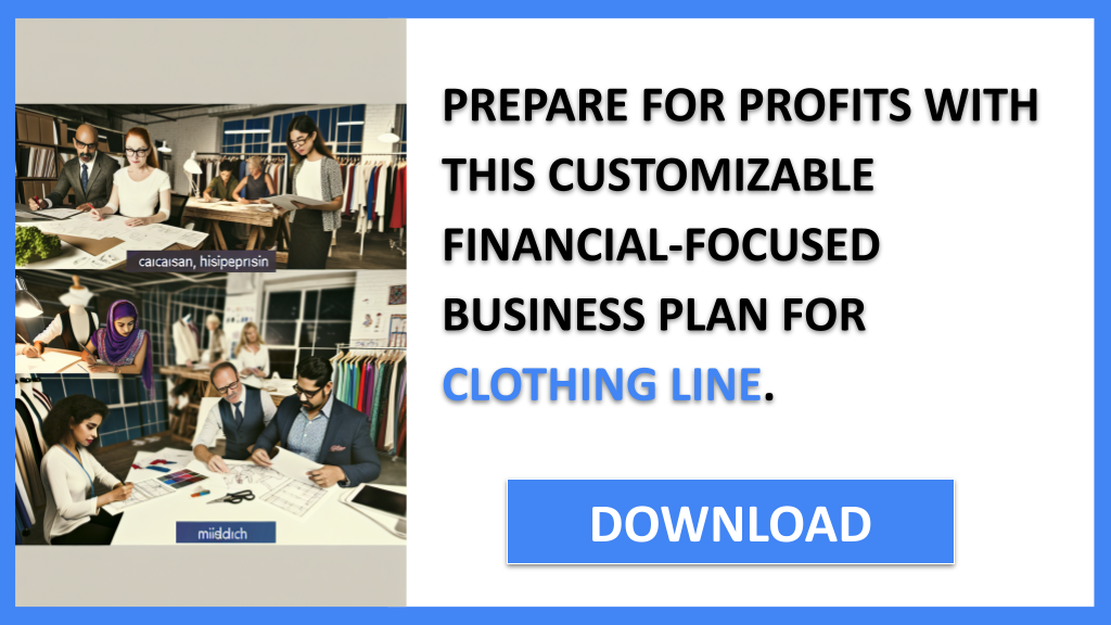 Clothing Line Financial Plan FOR CLOTHING LINE-6
