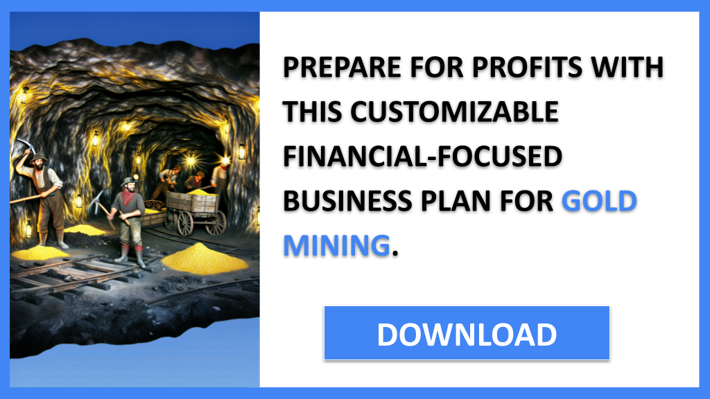 Gold Mining Financial Plan FOR GOLD MINING-6