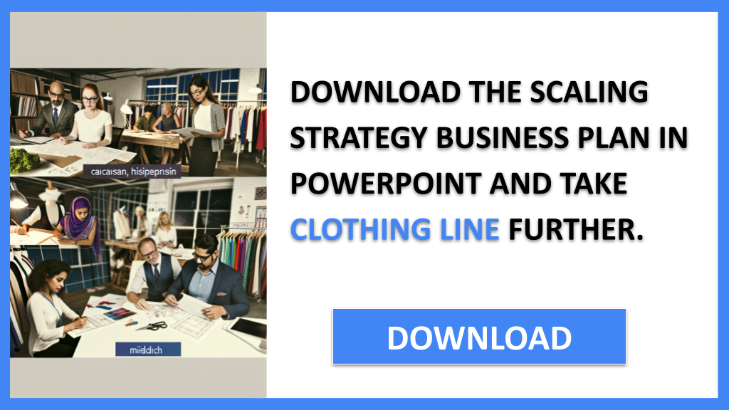 Clothing Line Growth Strategy FOR CLOTHING LINE-5