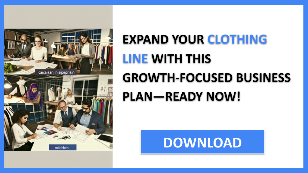 Clothing Line Growth Strategy FOR CLOTHING LINE-6