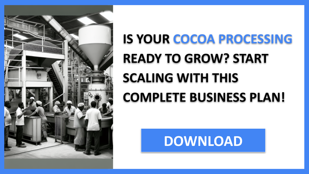 Cocoa Processing Growth Strategy FOR COCOA PROCESSING-4