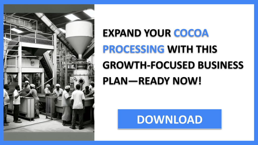 Cocoa Processing Growth Strategy FOR COCOA PROCESSING-6