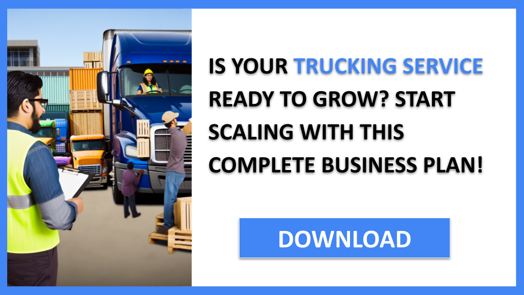 Trucking Service Growth Strategy FOR TRUCKING SERVICE-4