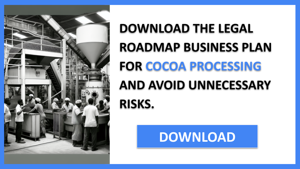 Cocoa Processing Legal Considerations FOR COCOA PROCESSING-5