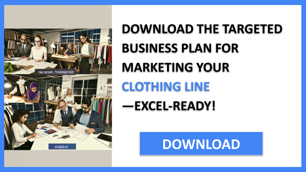 Clothing Line Marketing Plan FOR CLOTHING LINE-5