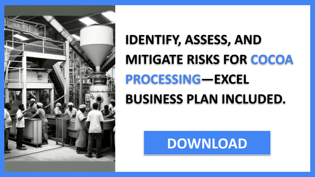 Cocoa Processing Risk Management FOR COCOA PROCESSING-5