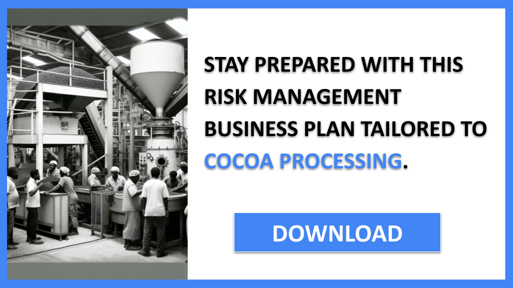 Cocoa Processing Risk Management FOR COCOA PROCESSING-6