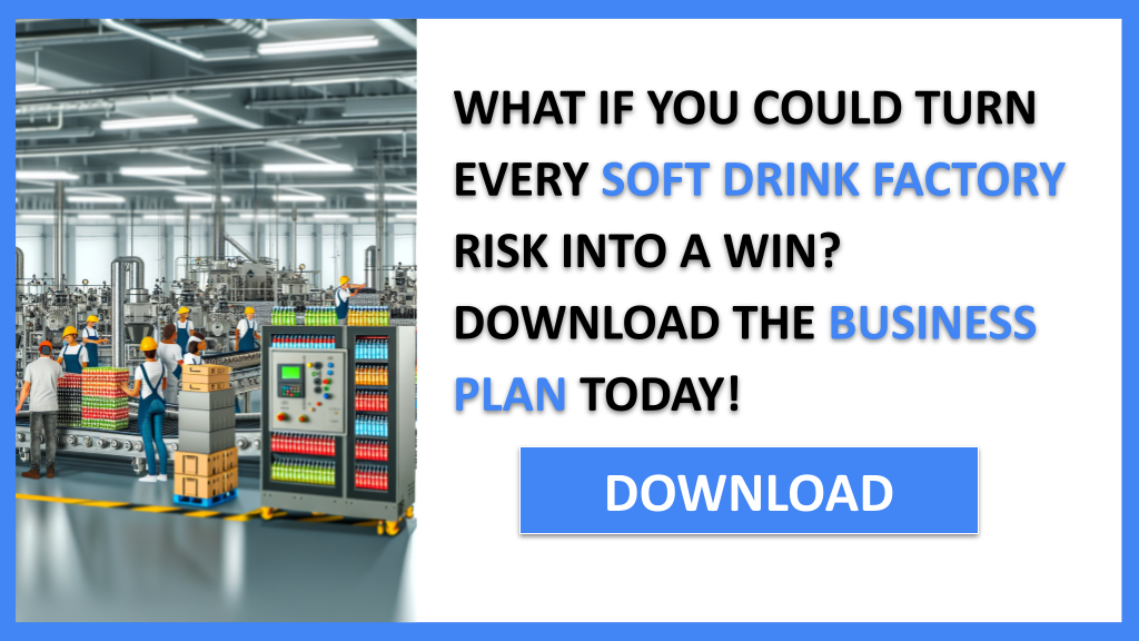 SOFT DRINK FACTORY and SWOT for Soft Drink Factory 1CTA