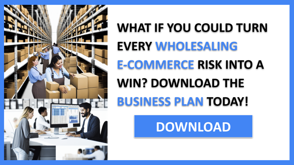 WHOLESALING E-COMMERCE and SWOT for Wholesaling E-Commerce 1CTA