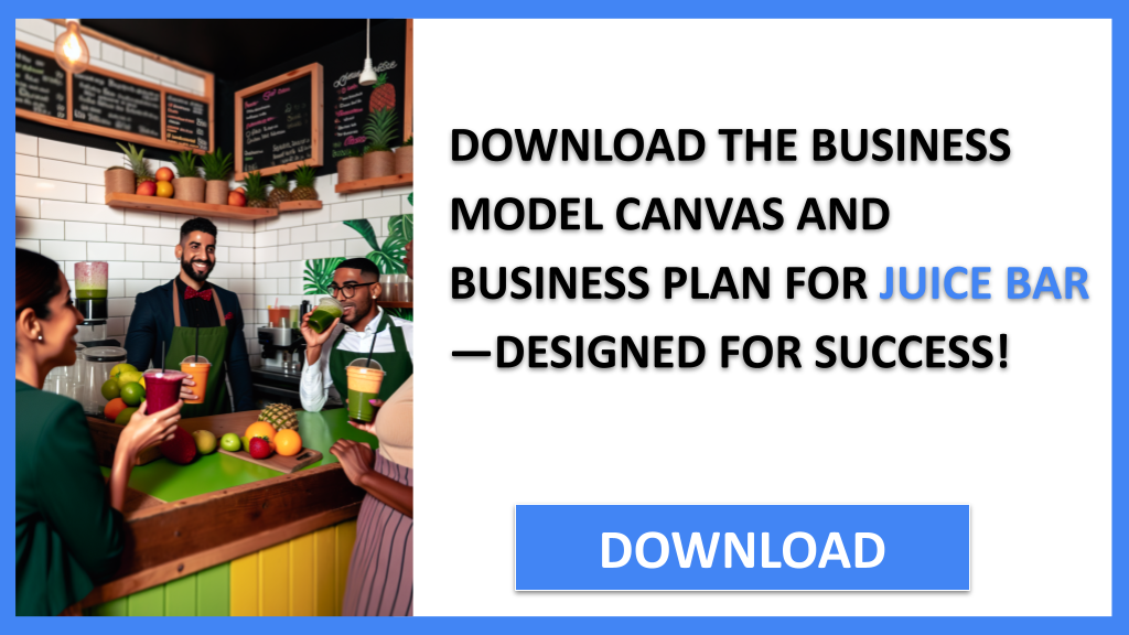 Juice Bar Business Model Canvas FOR JUICE BAR-5
