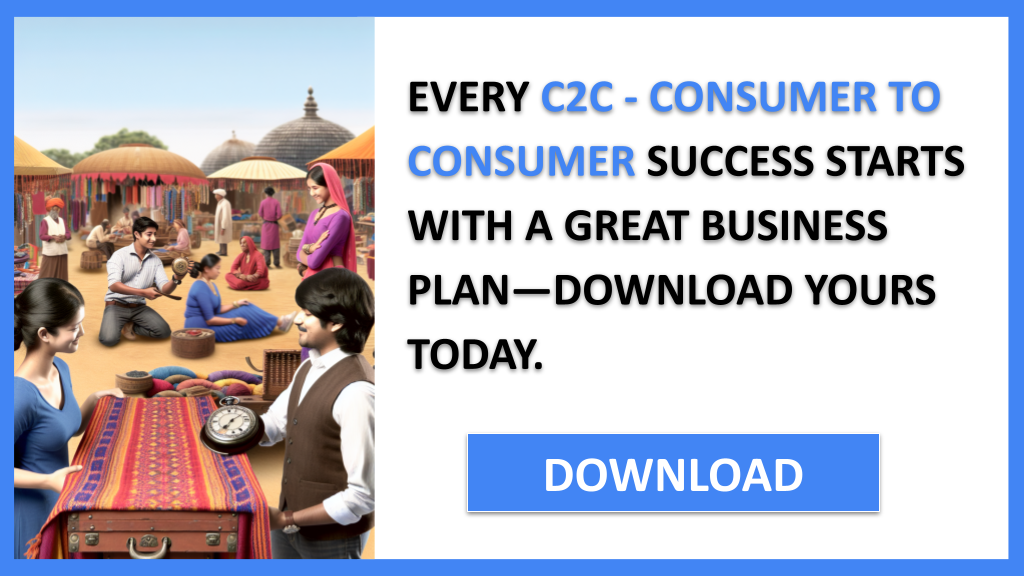 C2C Business Plan FOR C2C - CONSUMER TO CONSUMER-4