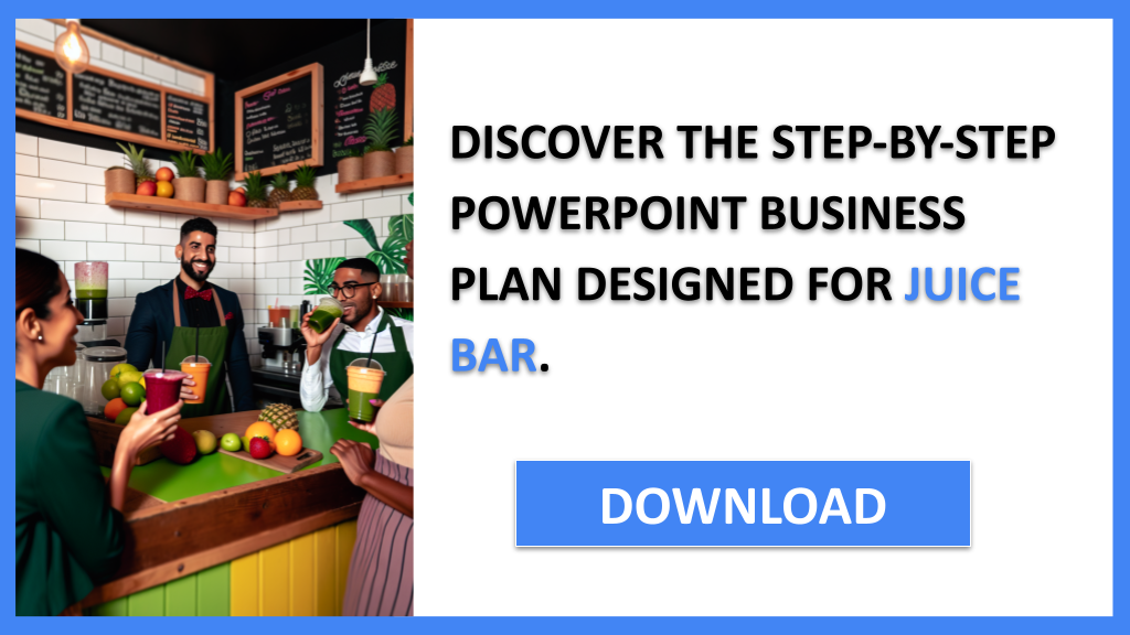 Juice Bar Business Plan FOR JUICE BAR-5