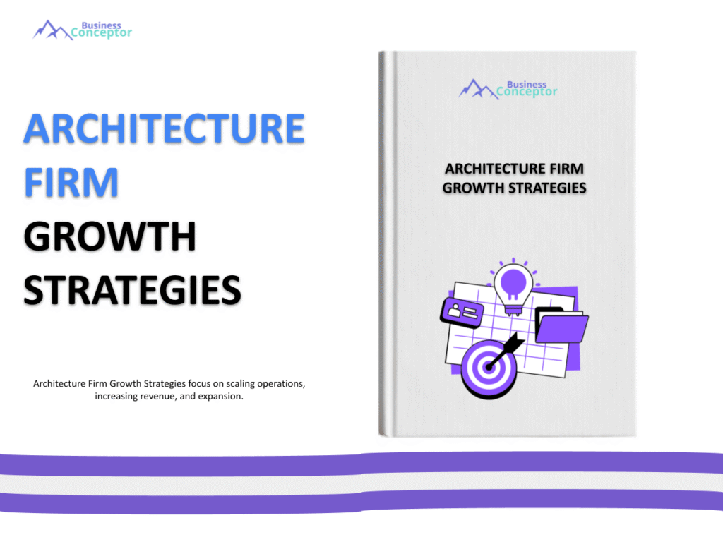 Cover GROWTH STRATEGIES AND SCALINGS for Architecture Firm