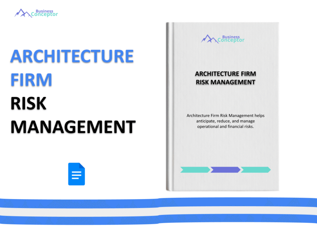 Cover RISK MANAGEMENT for Architecture Firm