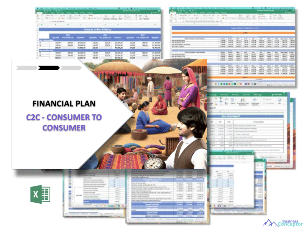 Cover Financial plan for C2C - Consumer To Consumer