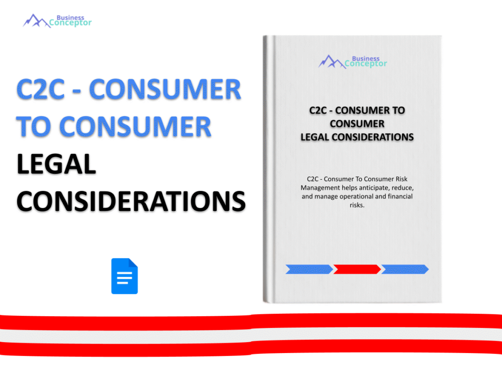 Cover LEGAL CONSIDERATIONS for C2C - Consumer To Consumer