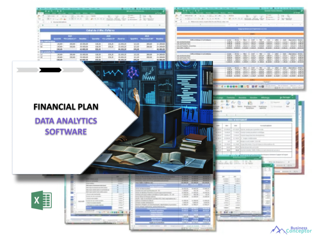 Cover Financial plan for Data Analytics Software