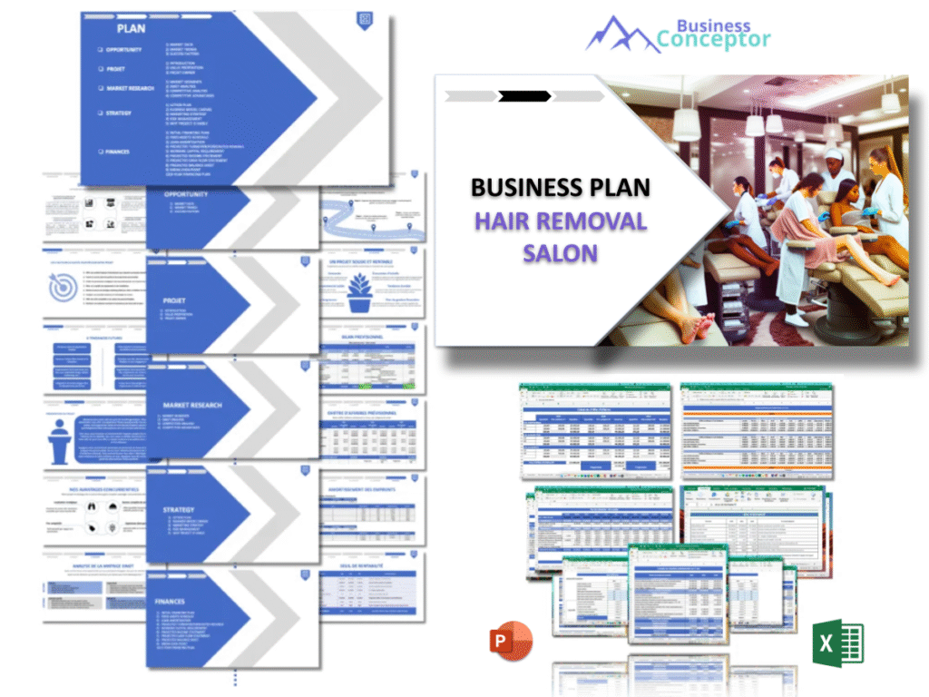 Cover Business plan for Hair Removal Salon