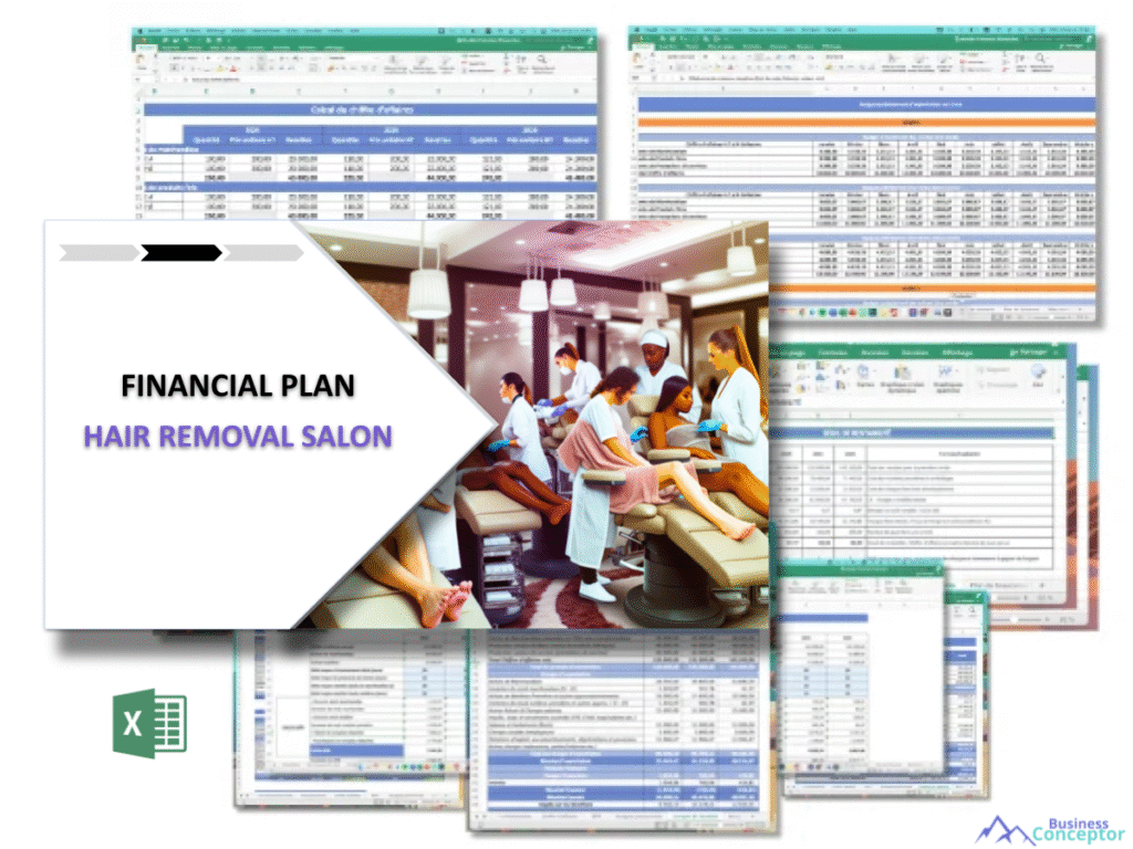 Cover Financial plan for Hair Removal Salon