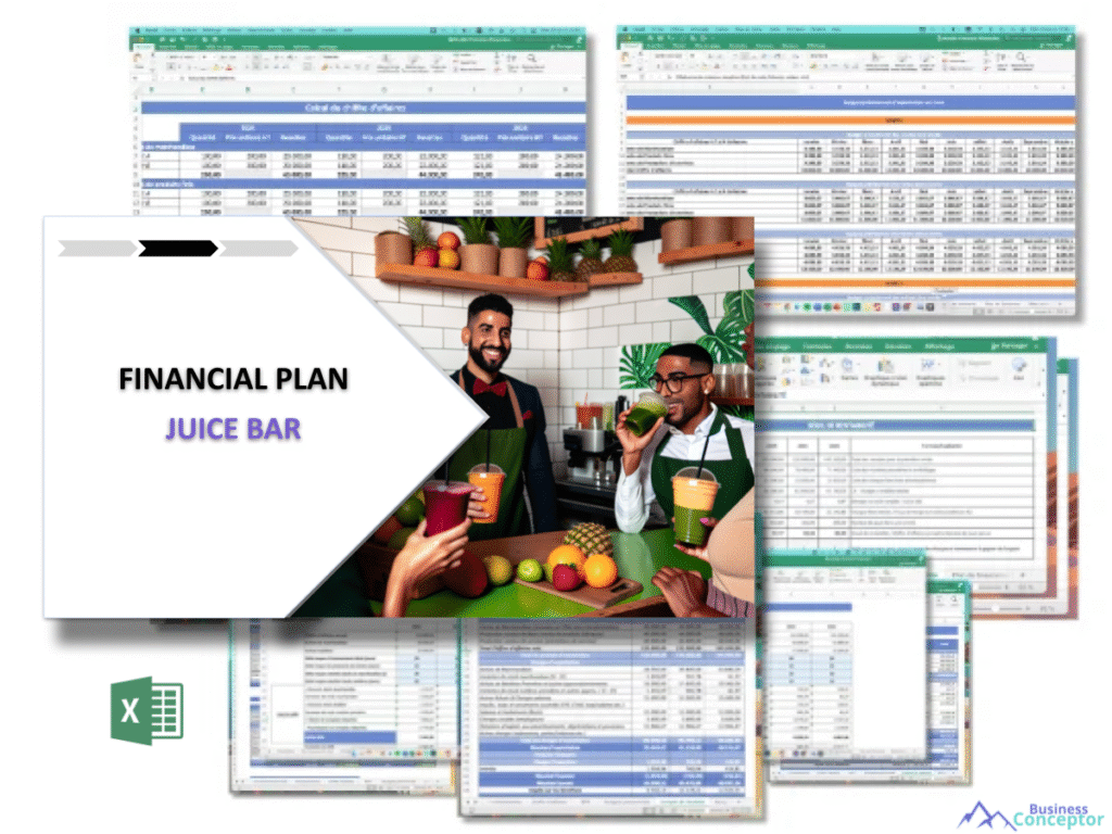 Cover Financial plan for Juice Bar
