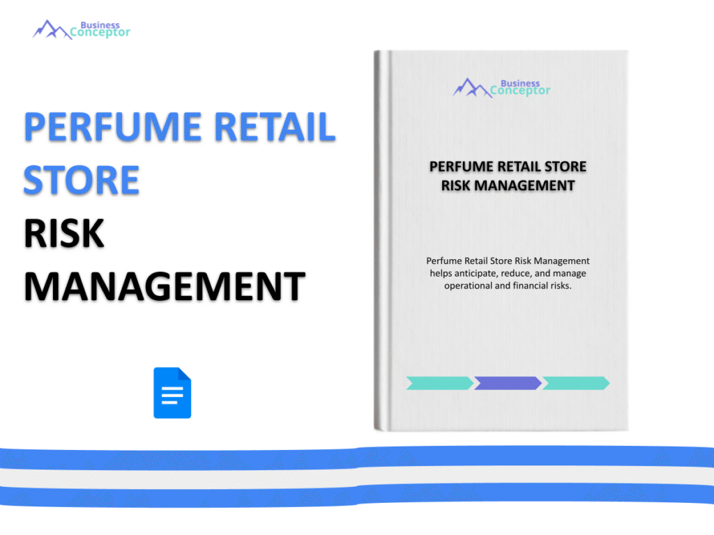 Cover RISK MANAGEMENT for Perfume Retail Store