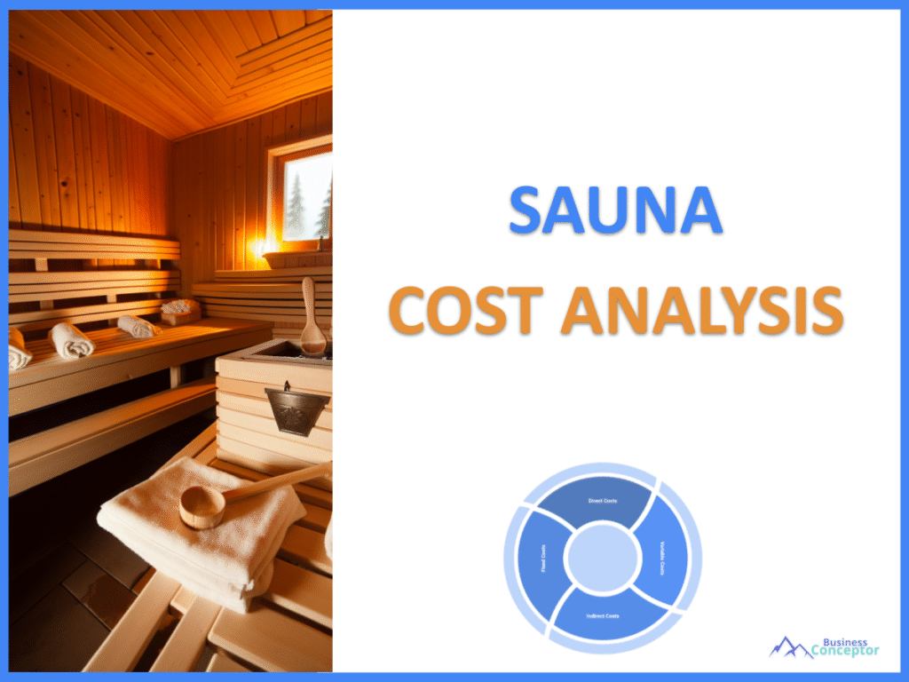 Cover COST ANALYSIS for Sauna
