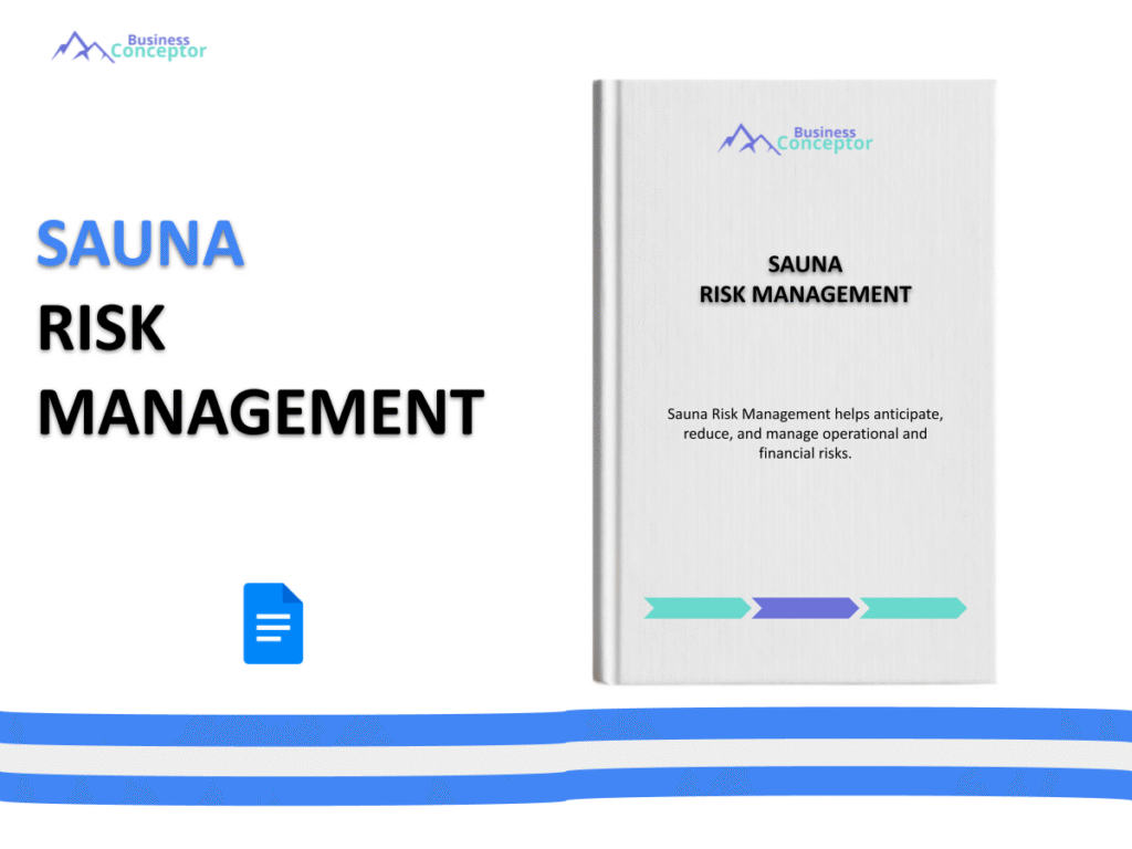 Cover RISK MANAGEMENT for Sauna