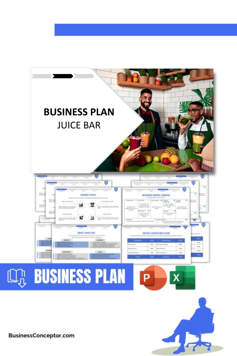 JUICE BAR and Business plan for Juice Bar 1CTA