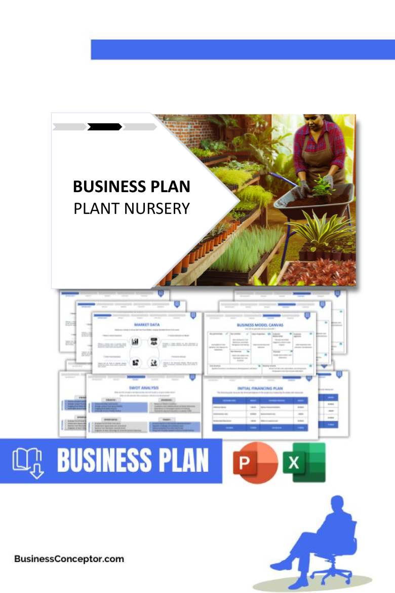 PLANT NURSERY and Business plan for Plant Nursery 1CTA