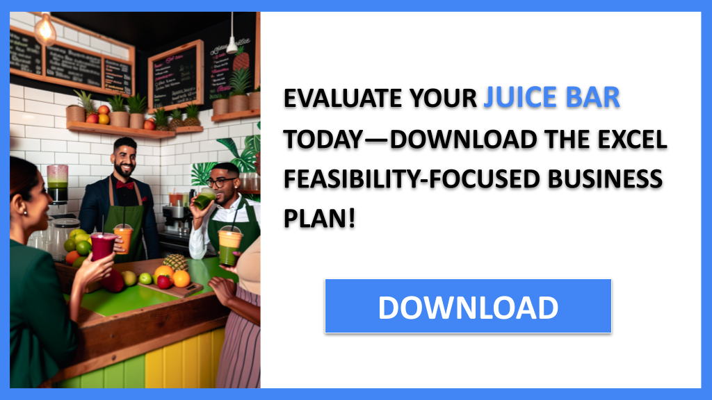 Juice Bar Feasibility Study FOR JUICE BAR-5