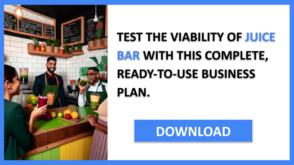 Juice Bar Feasibility Study FOR JUICE BAR-6