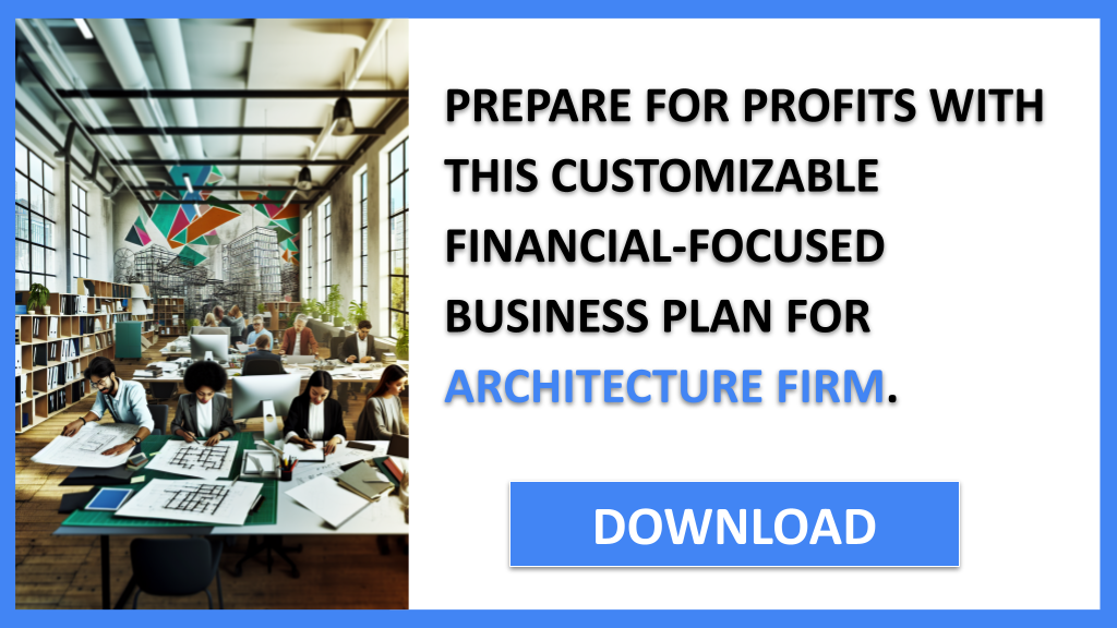 Architecture Firm Financial Plan FOR ARCHITECTURE FIRM-6