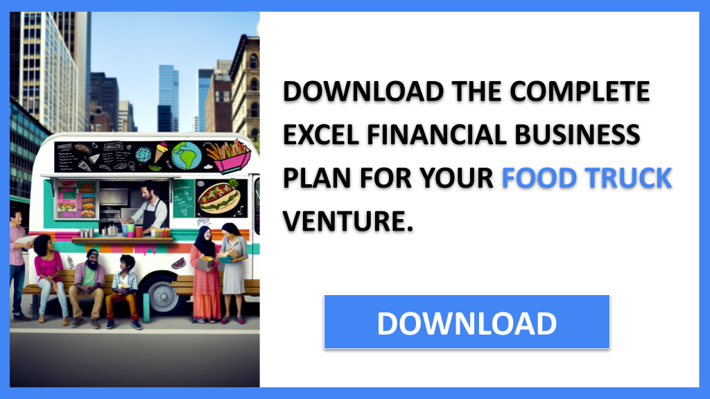 Food Truck Financial Plan FOR FOOD TRUCK-5