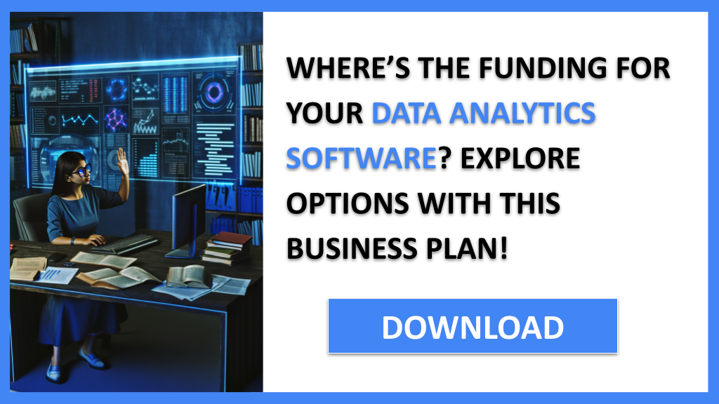 Data Analytics Software Funding Options FOR DATA ANALYTICS SOFTWARE-4