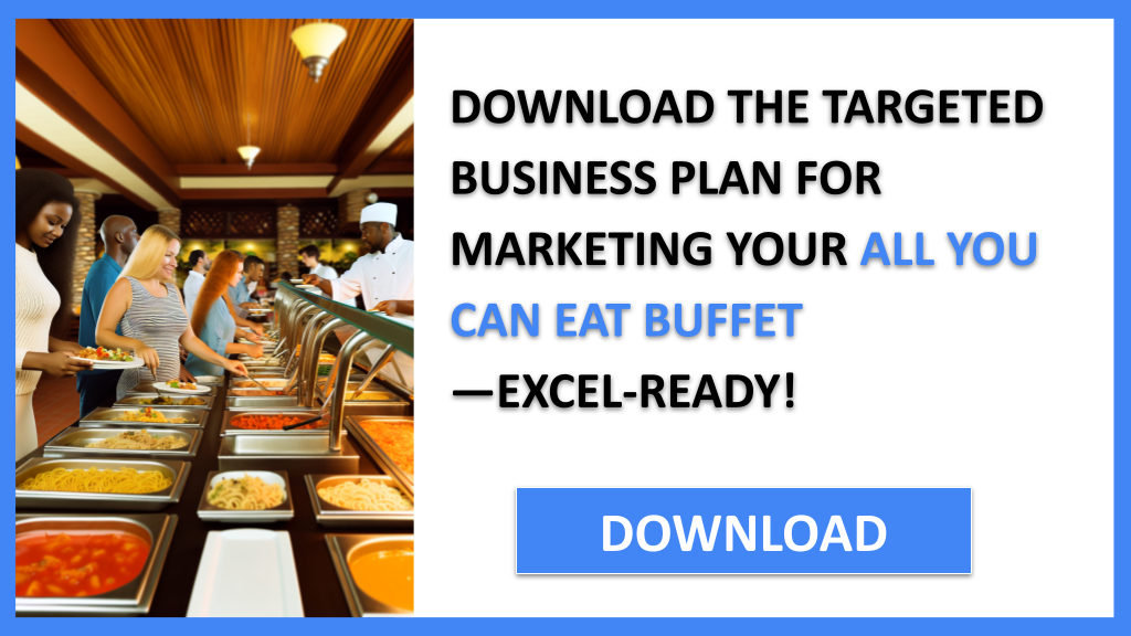All You Can Eat Buffet Marketing Plan FOR ALL YOU CAN EAT BUFFET-5