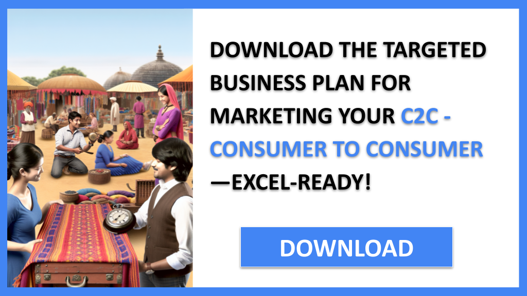 C2C Marketing Plan FOR C2C - CONSUMER TO CONSUMER-5