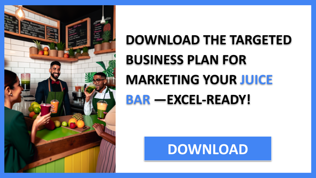 Juice Bar Marketing Plan FOR JUICE BAR-5