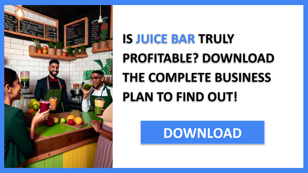 Juice Bar Profitability FOR JUICE BAR-4